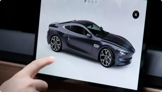 Automotive product lighting study