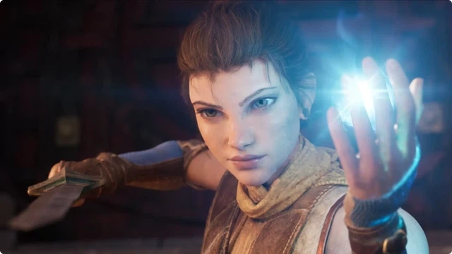 Stylized gameplay lighting showcase still